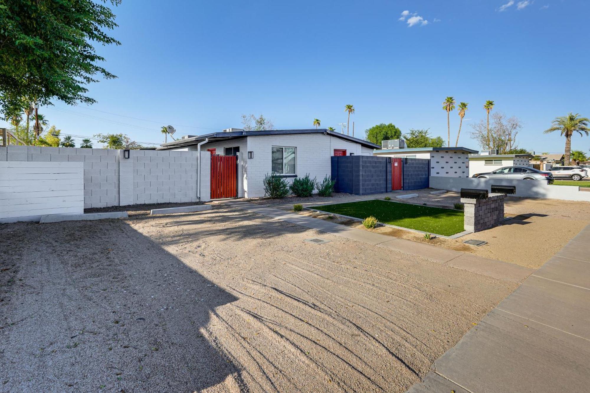 Tempe Duplex Home About 4 Mi To Old Town Scottsdale Eksteriør bilde